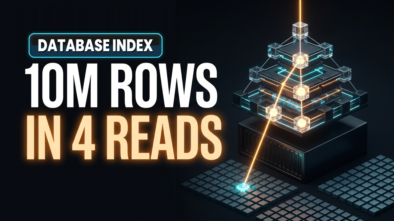 How Database Indexes Work 3D Visualization