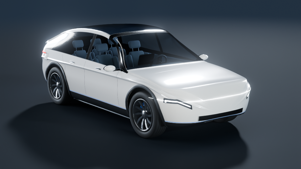 How an Electric Car Moves 3D X-Ray Animation