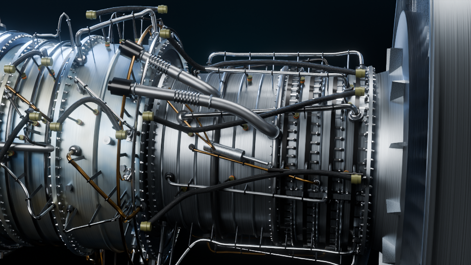 How Jet Engines Work 3D Animation